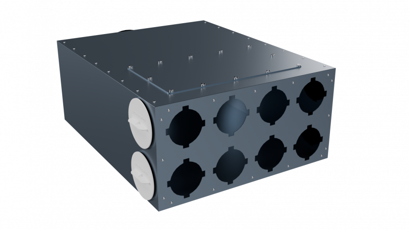 Вентиляционный коллектор Flexag CMP-FLD 160/75x8, D160, на 8/12 выходов FLD