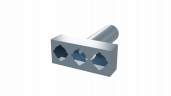 Пленум прямой Flexag FL-PWP-125/75x3 на 3 выхода FLD
