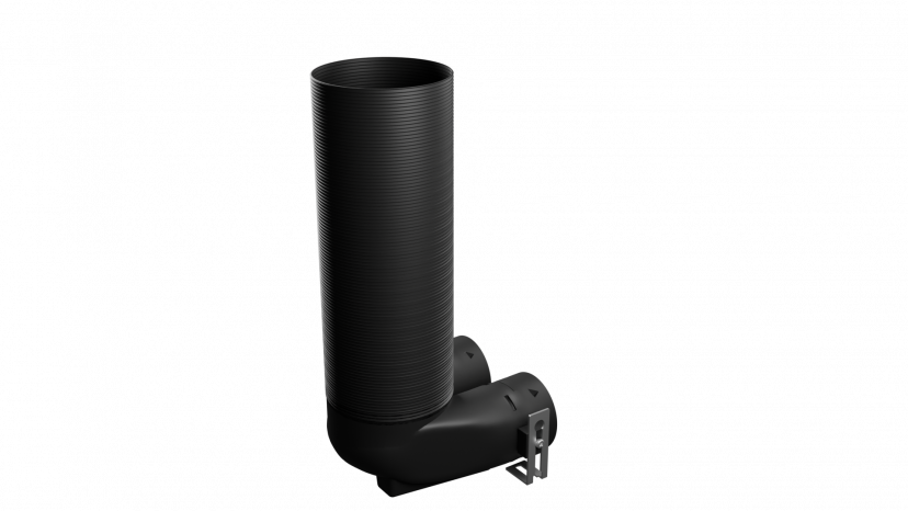 Пленум потолочный Flexag FL-PPP-125/75x2 на 2 выхода