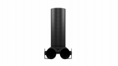 Пленум потолочный Flexag FL-PPP-125/75x2 на 2 выхода