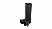 Пленум потолочный Flexag FL-PPP-125/75x2 на 2 выхода