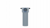 Пленум потолочный Flexag FL-PCP-100/90x1 на 1 выход
