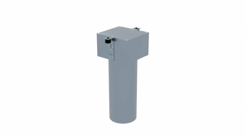 Пленум потолочный Flexag FL-PCP-100/90x1 на 1 выход