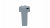 Пленум потолочный Flexag FL-PCP-100/90x1 на 1 выход