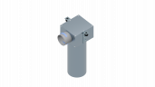 Пленум потолочный Flexag FL-PCP-100/90x1 на 1 выход