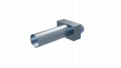 Пленум прямой Flexag FL-PWP-125/90x2 на 2 выхода