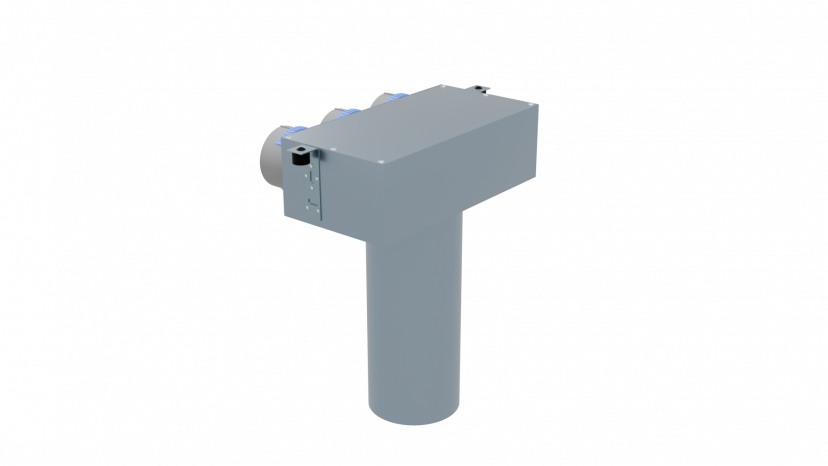 Пленум потолочный Flexag FL-PCP-125/90x3 на 3 выхода