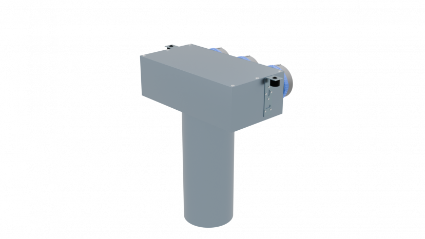 Пленум потолочный Flexag FL-PCP-125/90x3 на 3 выхода