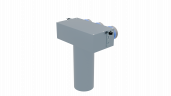 Пленум потолочный Flexag FL-PCP-125/90x3 на 3 выхода