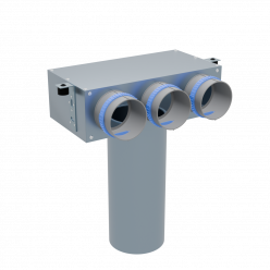Flexag FL-PCP-125/90x3 пленум вентиляционный потолочный, D125, на 3 выхода FLD