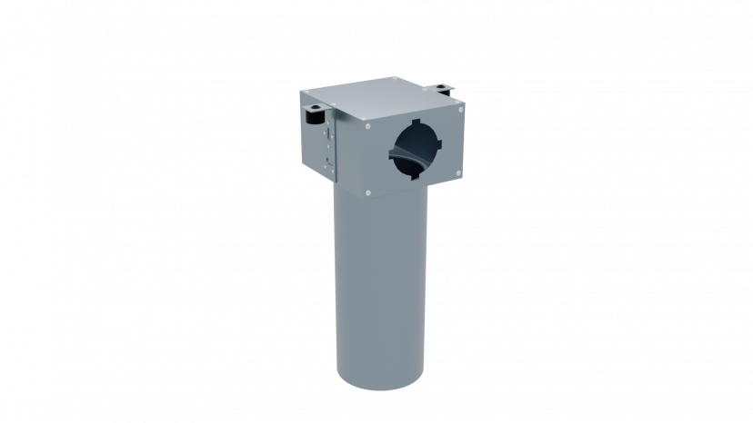 Пленум потолочный Flexag FL-PCP-125/90x1 на 1 выход