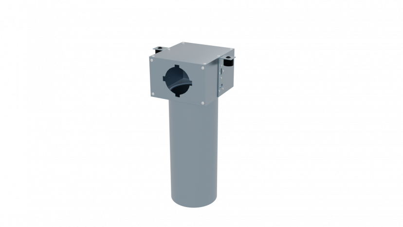 Пленум потолочный Flexag FL-PCP-125/90x1 на 1 выход