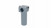 Пленум потолочный Flexag FL-PCP-125/90x1 на 1 выход