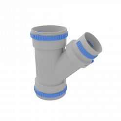 Тройник косой Flexag FL110-FLD75-TR, D110/D75