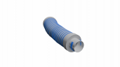 Гибкий шумоглушитель Flexag GL 75/600, D75 мм, длина 600 мм