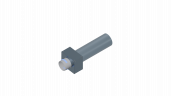 Flexag FL-PWP-125/90x1 пленум вентиляционный прямой, D125, на 1 выxод FLD 