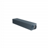 Стальной прямоугольный шумоглушитель Flexag GLMP-160, D160 мм, длина 900 мм   