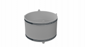 Муфта соединительная антивибрационная Flexag MAS-160, D160 мм