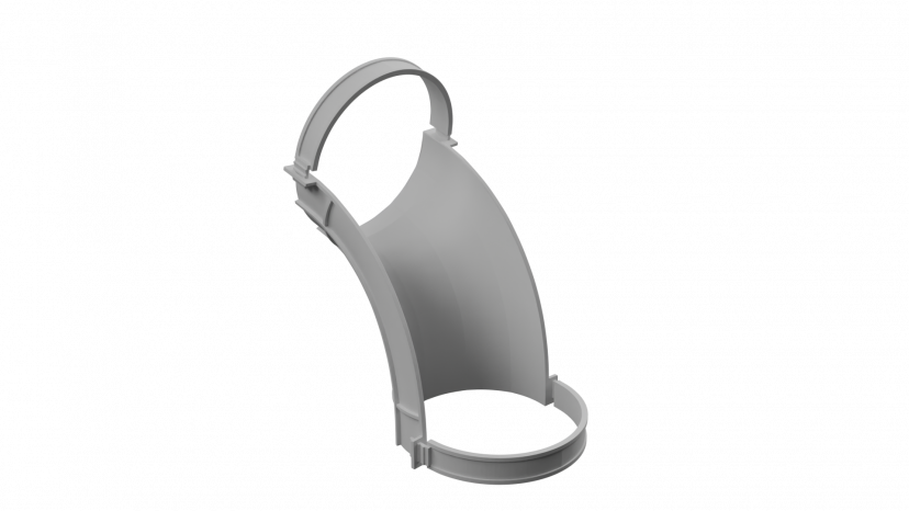Фиксатор поворота 90° Flexag FL75-FP90, D75 мм