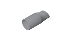 Flexag PPWP/125/1xAT пленум вентиляционный прямой, D125, на 1 выход AT