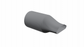 Flexag PPWP/125/1xAT пленум вентиляционный прямой, D125, на 1 выход AT  