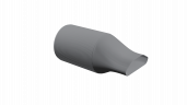 Flexag PPWP/125/1xAT пленум вентиляционный прямой, D125, на 1 выход AT  