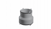 Муфта соединительная антивибрационная Flexag MAS-200/160, D200/160 мм