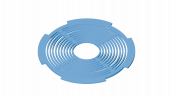 Регулятор потока Flexag FL75-RP, D75 мм, круглый