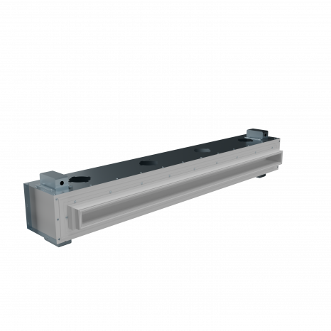 Flexag RA-1-1000-30-W щелевой диффузор с КСД под натяжной потолок 