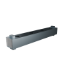 Flexag RA-1-1000-30-W щелевой диффузор с КСД под натяжной потолок 