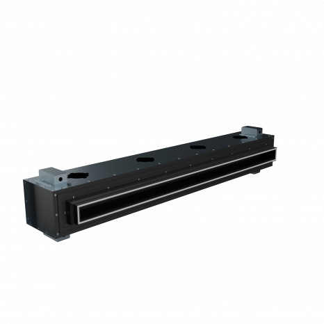 Flexag RA-1-1000-30-B щелевой диффузор с КСД под натяжной потолок